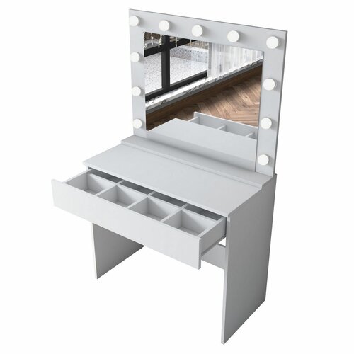Stolik kosmetyczny Aria White