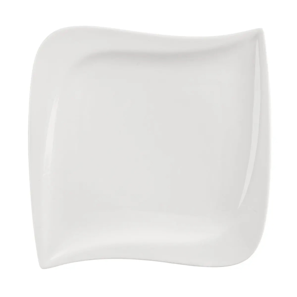Fotografie Orion Mělký porcelánový talíř Mona Musica, 25x25 cm