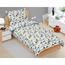 Lenjerie de pat din bumbac pentru copii BellatexJunior City verde, 140 x 200, 70 x 90 cm