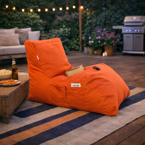 Puf Daybed, portocaliu