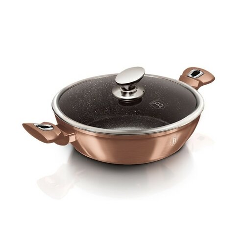 Berlinger Haus Pekáč okrúhly Rosegold Metallic Line, 28 cm