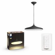 Philips Hue 40761/30/P6 závesné svietidlo Cher 39 W, čierna