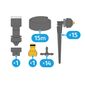 Kit de micro irigare Hozelock