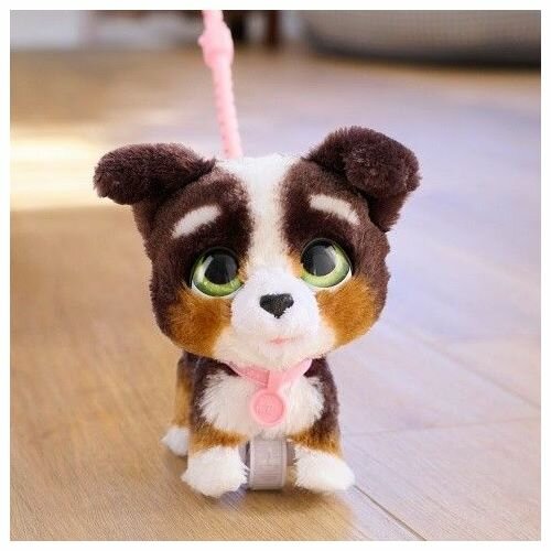 FurReal Walk-A-Lots Бернардин, Інтерактивний песик, білий/чорний/коричневий