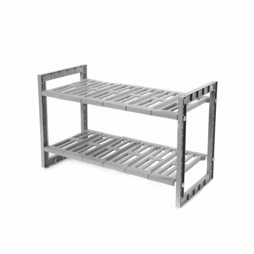 Compactor Nastavljiva polica pod umivalnik 30 x 40cm, svetlo siva