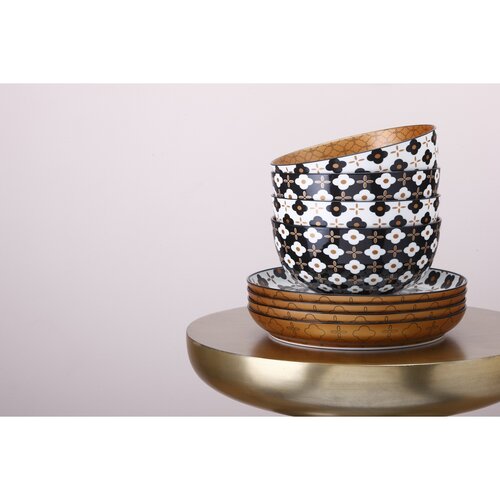 Maxwell & Williams Marigold talerz deserowy White Flower, 18,5 cm