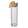 Orion Glasflasche mit Sieb, 0,45 l