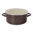 Orion Emajlirana posoda z robom Brown, 4 l