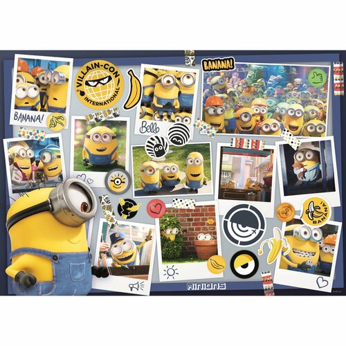 Trefl Puzzle Minionki Szalona kolekcja zdjęć, 500 elementów