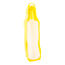 Zvieracia cestovná fľaša s miskou Puppy, žltá