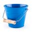 Woody Garten Metall-Eimer 15 x 13 cm, Blau