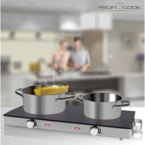 ProfiCook DKP 1211 kétzónás, üvegkerámia főzőlap