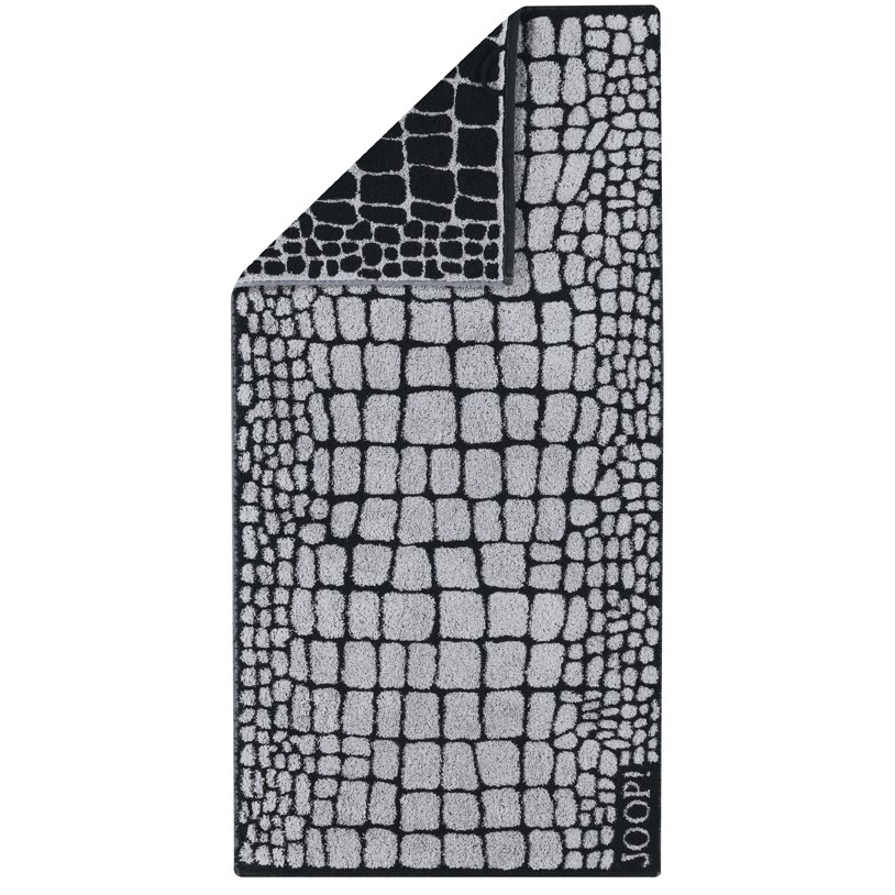 JOOP! Osuška Gala Croco Graphit, 80 x 200 cm