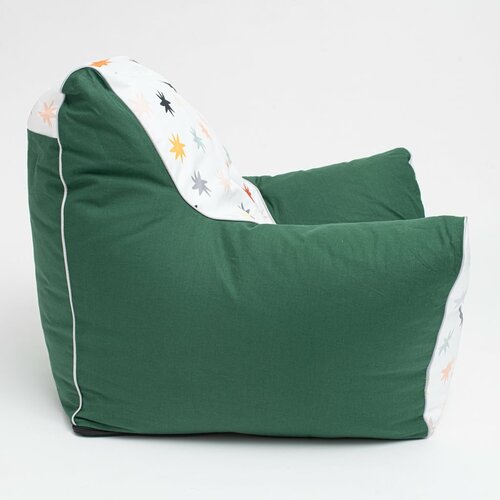 New Baby Fotelik dziecięcy wypełniony kulkami, zielony