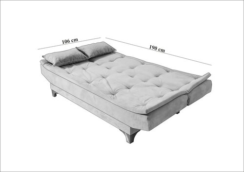 Klappsofa Kelebek Rock