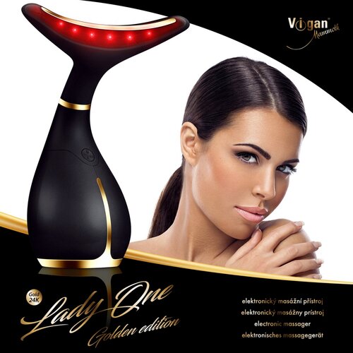 Vigan Mammoth Elektroniczny masażer przeciwzmarszczkowy Lady ONE Golden Edition