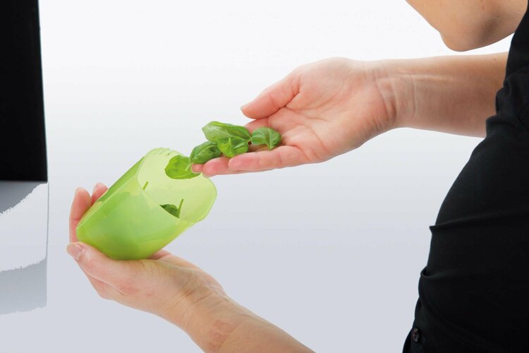 Tescoma Presto nożyczki do ziół z pojemnikiem