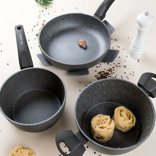 Tigaie Florina Lava Stone MG, 30 cm, gri