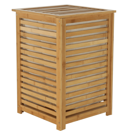 Lakiran bambus koš za umazano perilo Basket