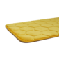 Domarex Honeycomb memóriahabos szőnyeg,sárga, 38 x 58 cm