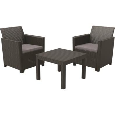 Set de balcon Keter Claire grafit