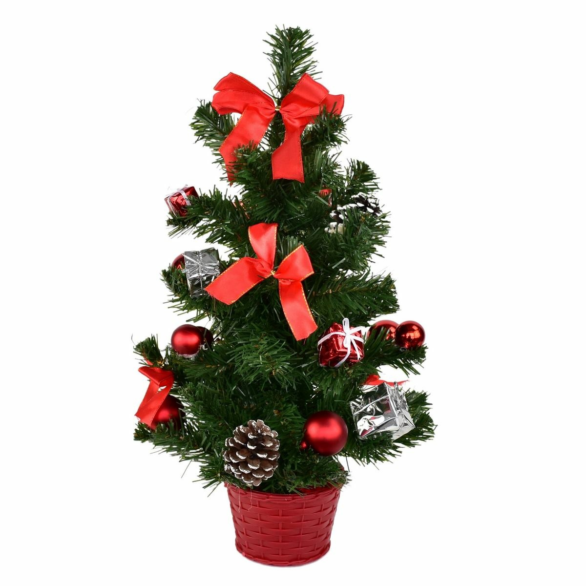Salemi karácsonyi díszített fa, 50 cm akciós termékkép 1