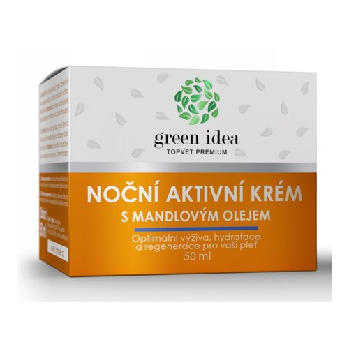 Cremă activă de noapte Topvet, cu ulei de migdale