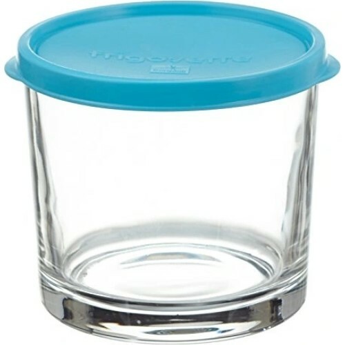 Bormioli Rocco Szklany pojemnik z pokrywką Frigoverre, 9,5 cm, S