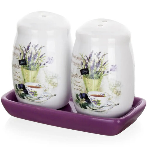 Banquet Lavender solniczka i pieprzniczka