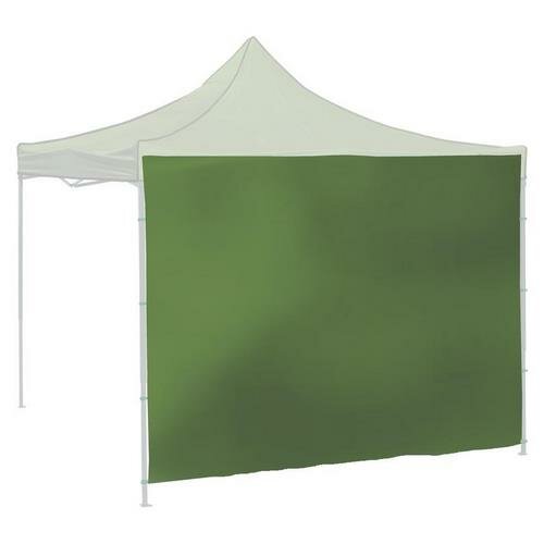 Cattara 13340 Seitenwände für Partyzelt Waterproof, grün, 2 x 3 m