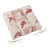 Bellatex Sitzkissen Ema Patchwork Herz Rosa, 40 x 40 cm