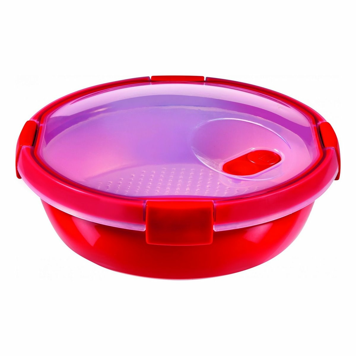 Curver Okrúhla dóza SMART MICROWAVE 1 l, červená