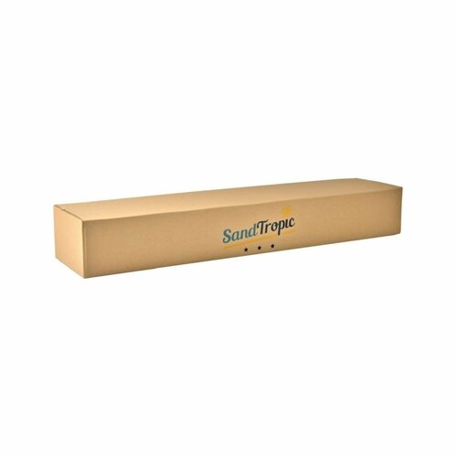 Sand Tropic Drevené pieskovisko s lavičkami, 150 x 137 cm, prírodné
