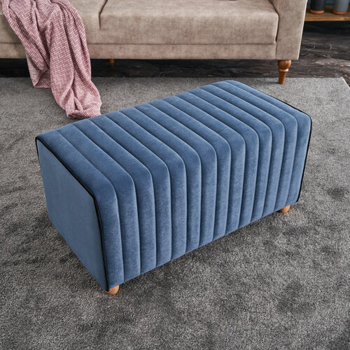 Stolička Mabel Pouf Blue