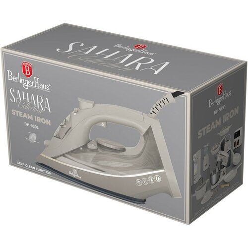 BerlingerHaus Žehlička napařovací 2200 W Sahara