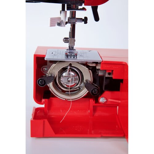 Guzzanti GZ 119 šijací stroj, červená
