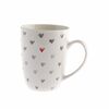 Porcelanasti vrč HEART, 340 ml