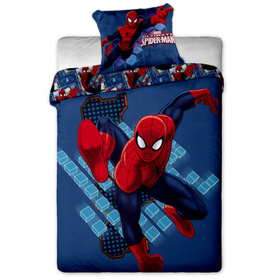 Dětské povlečení Spiderman micro, 140 x 200 cm, 70 x 90 cm