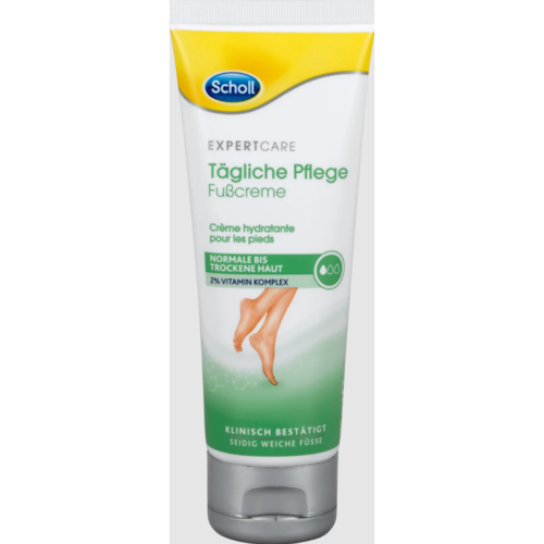 Scholl Cremă hidratantă pentru picioare, 75 ml