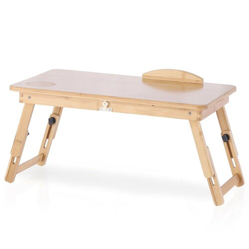 Restilo Bambusz laptoptartó asztal Ryker, 50 x 30 x 25 cm
