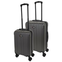 Proworld 2-częściowy zestaw walizek podróżnych  , szary
