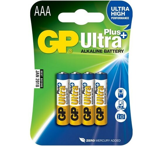 Batérie GP 24AUP LR03 BLISTR / 4