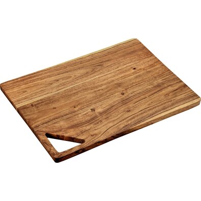 Kesper 29142 Tăietor și platou de servire din lemn de salcâm 40 x 30 x 1,7 cm