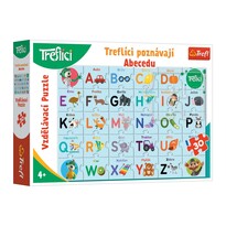 Trefl Puzzle Trefliki poznają alfabet, 30 elementów