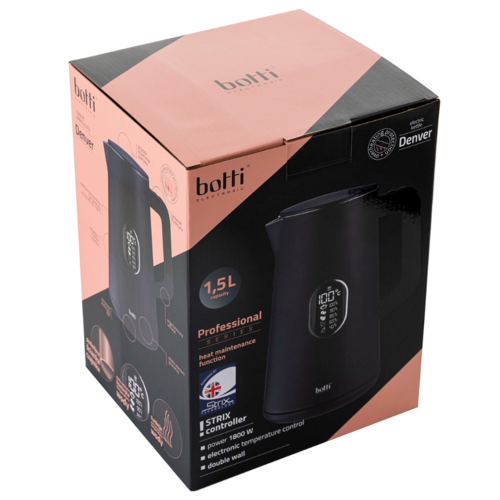 Botti Ceainic electric cu reglare a temperaturiiDenver 1,5 l