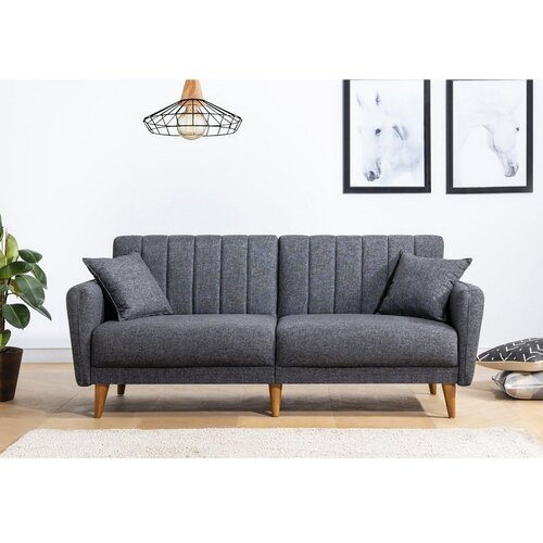 Rozkládací pohovka Aqua Dark Grey