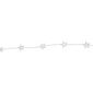 Lanț de Crăciun cu LED-uri Stars and wires 100LED-uri, 12,9 m