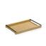 Kela Servirni pladenj Kiril, bambus, črn, 43 x27,5 x 4 cm
