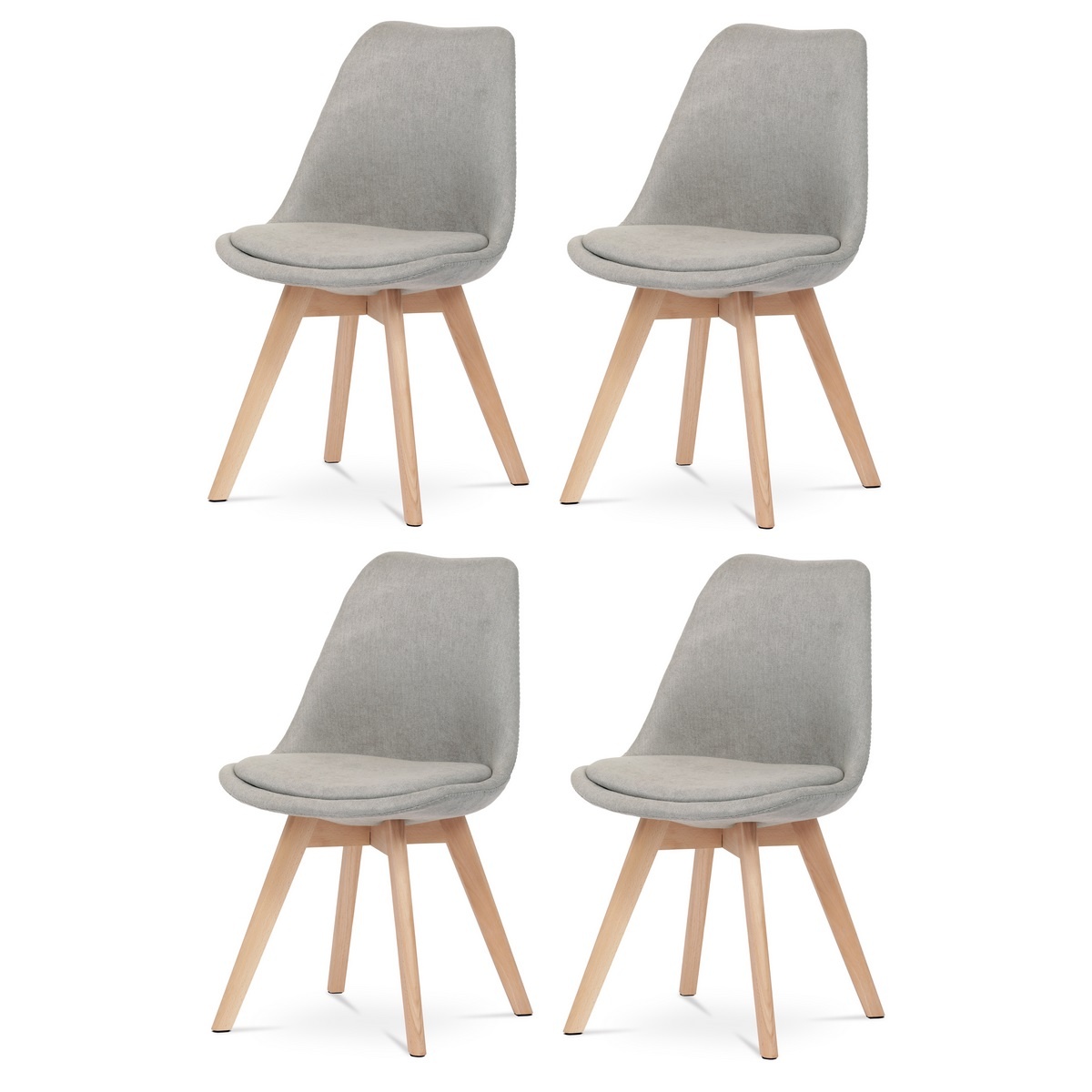 Súprava jedálenských stoličiek CT-751 LAN2, 4 ks