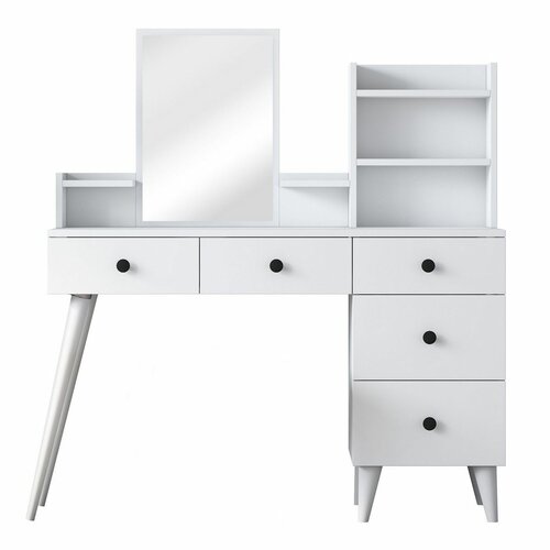 Kozmetický stolík Bela White